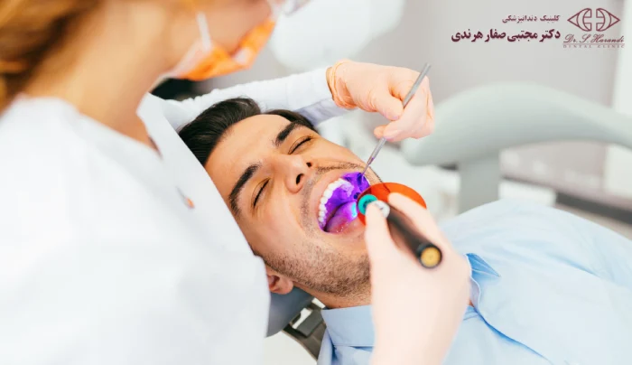 مراحل ترمیم کامپوزیت دندان
